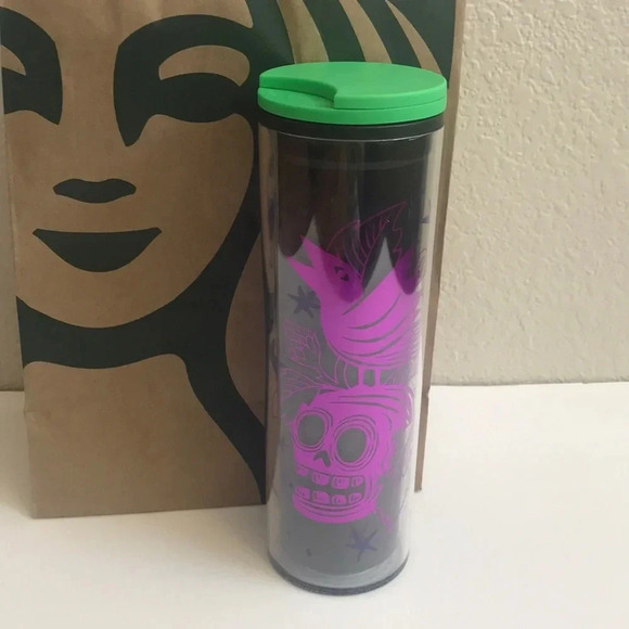 Starbucks Halloween Skull Tumbler - Picture 2 of 3